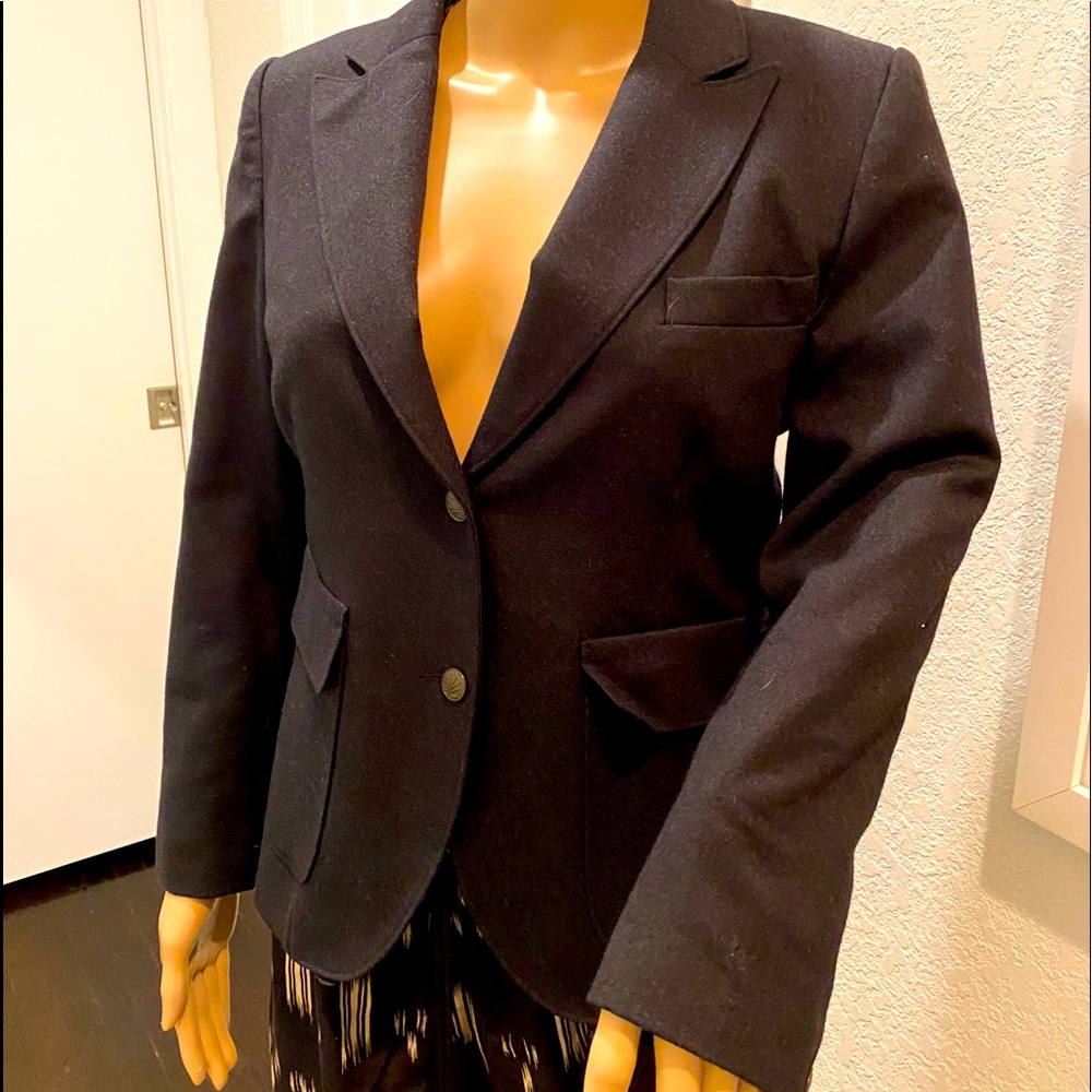 Rag and Bone Wool silk lined blazer